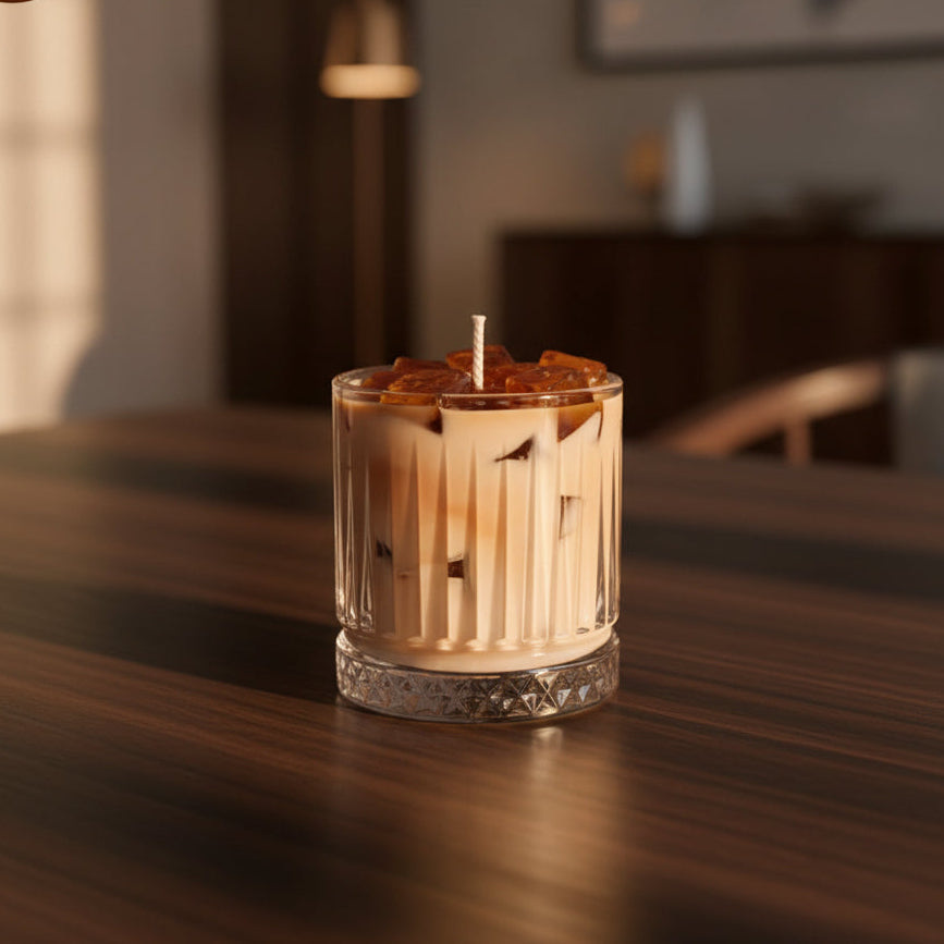 Martini Coffee Scented Candles Romantic Air Fragrance Diffuser Fresh Home Lasting Soy Wax Candle Home Decoration