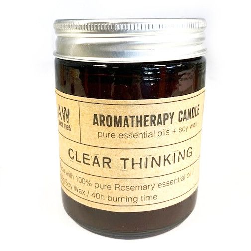 Aromaterapeutická sójová sviečka 200g – Clear Thinking