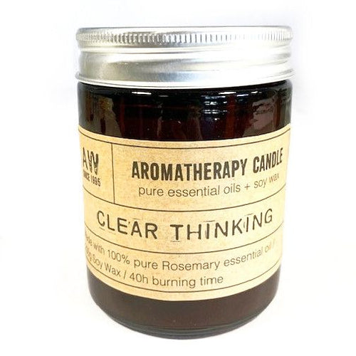 Aromaterapeutická sójová sviečka 200g – Clear Thinking